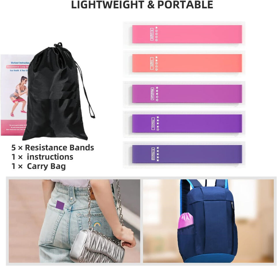 Your Pocket Gym: 5 Resistance Bands for Every Level